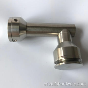 Punto Fije de vidrio al conector de la esquina de la pared